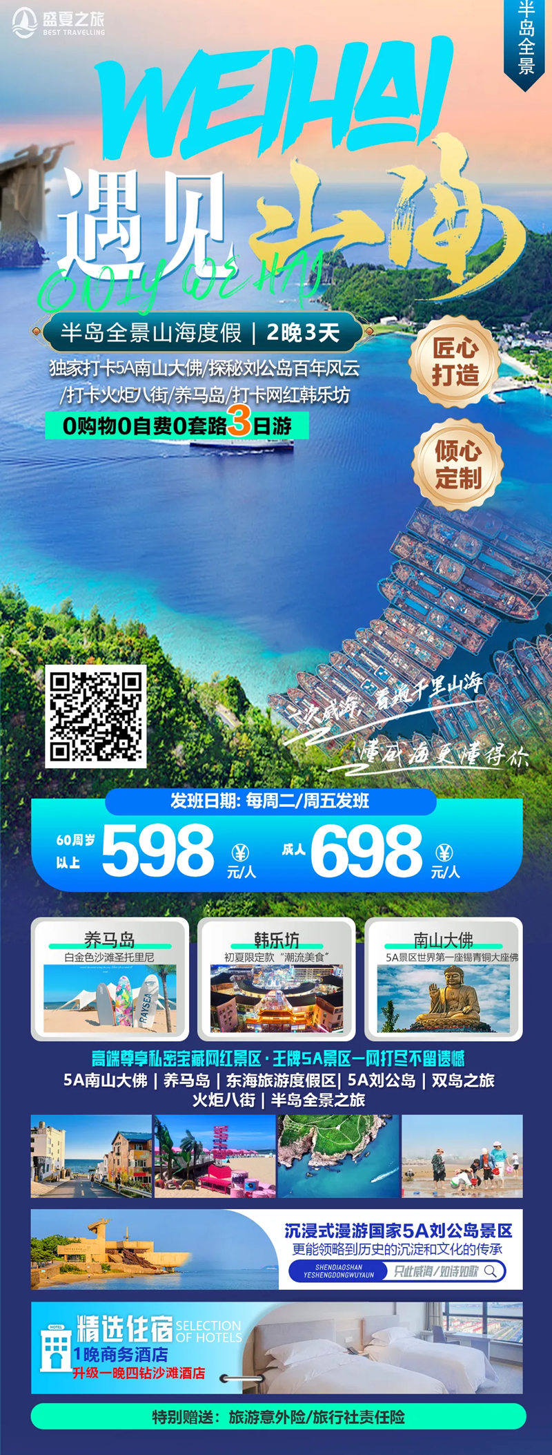 2025年蓬莱烟台威海线路合集（半岛）